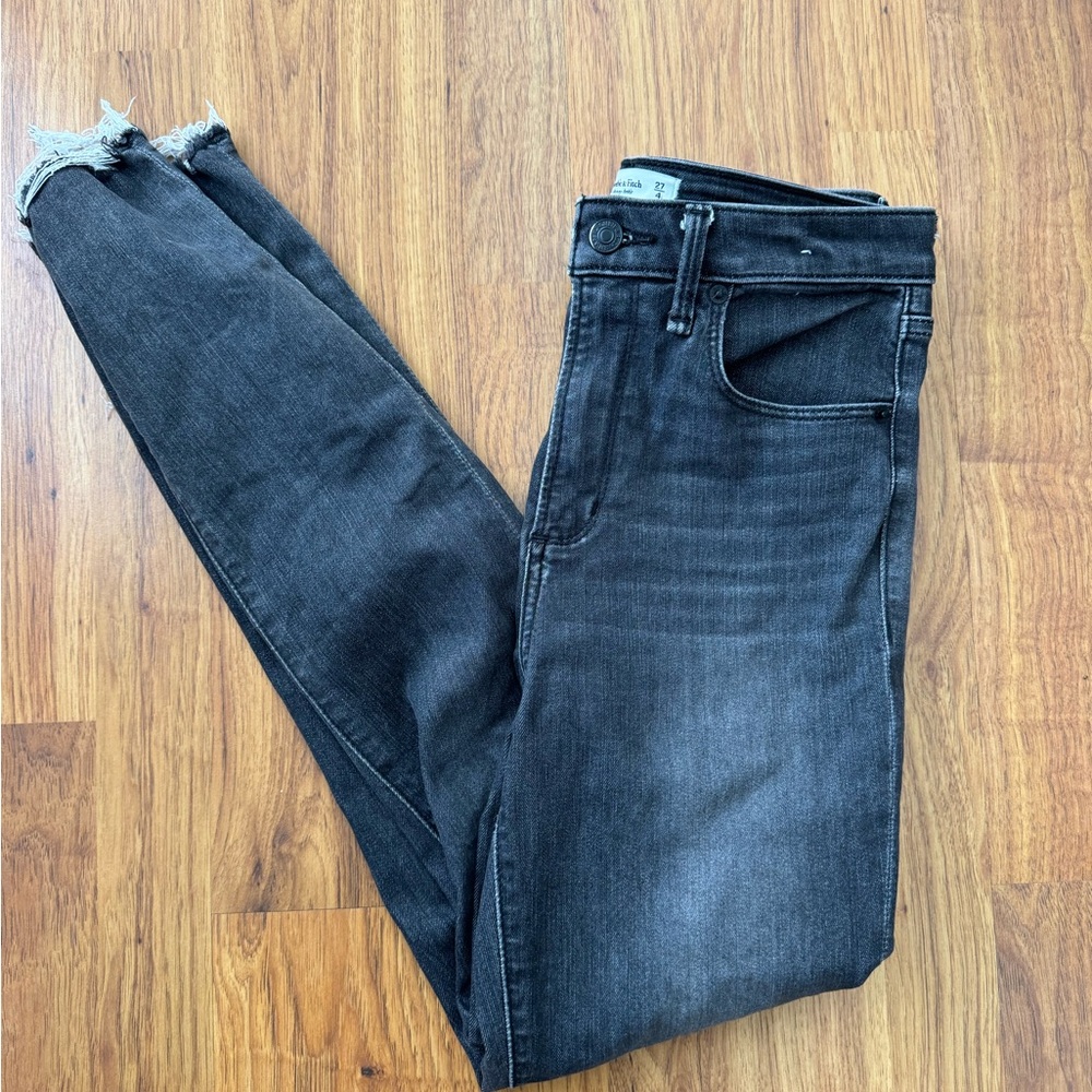 Black Abercrombie Skinny Jeans